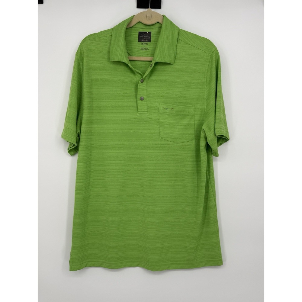 Greg Norman Men's Polo Large